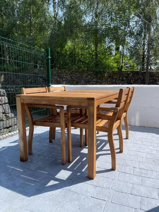 Bajo Con Terraza Ason River Limpias Exterior foto